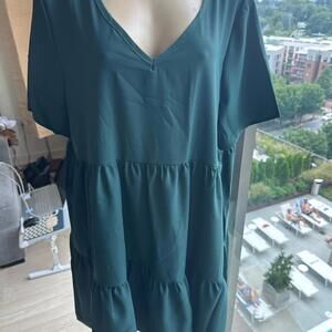 Chic Teal Women's Tunic Top [COPY]